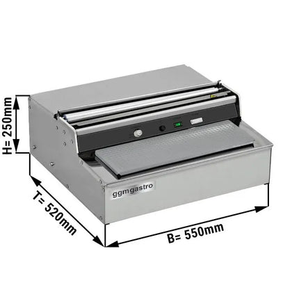 GGM Gastro Commercial Bag Sealer - 170W - Sealing Bar: 400mm - Tabletop