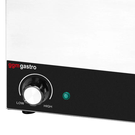 GGM Gastro Commercial Bain Marie Soup & Sauce Warmer  - 10.5L - 450W - 3 Pots x 3.5L