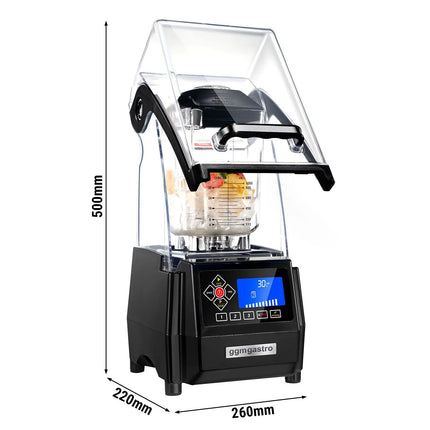 GGM Gastro Commercial Bar Blender - with Sound Enclosure - 2L - 1kW