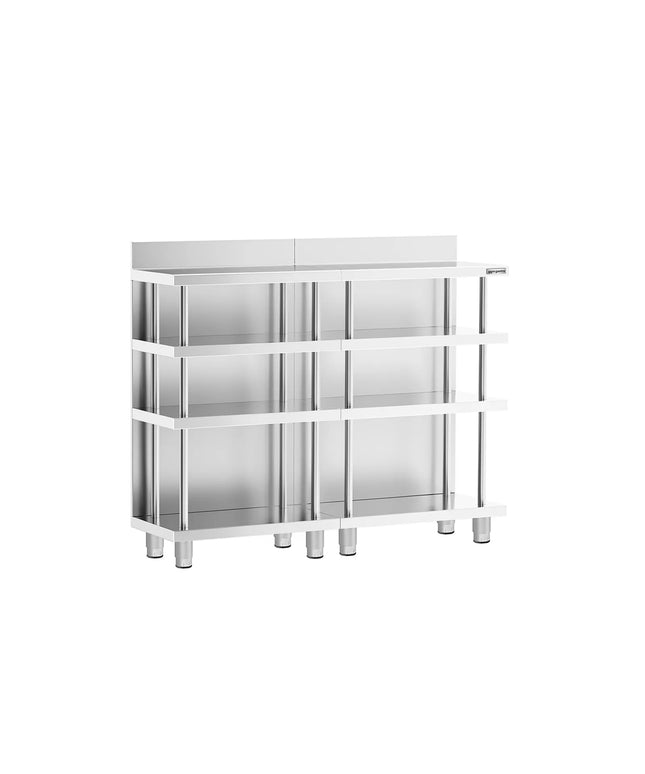 GGM Gastro Commercial Bar Work-Table - Stainless Steel - 1200x600mm