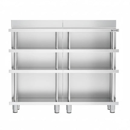 GGM Gastro Commercial Bar Work-Table - Stainless Steel - 1200x600mm
