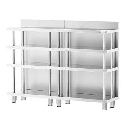 GGM Gastro Commercial Bar Work-Table - Stainless Steel - 1400x400mm