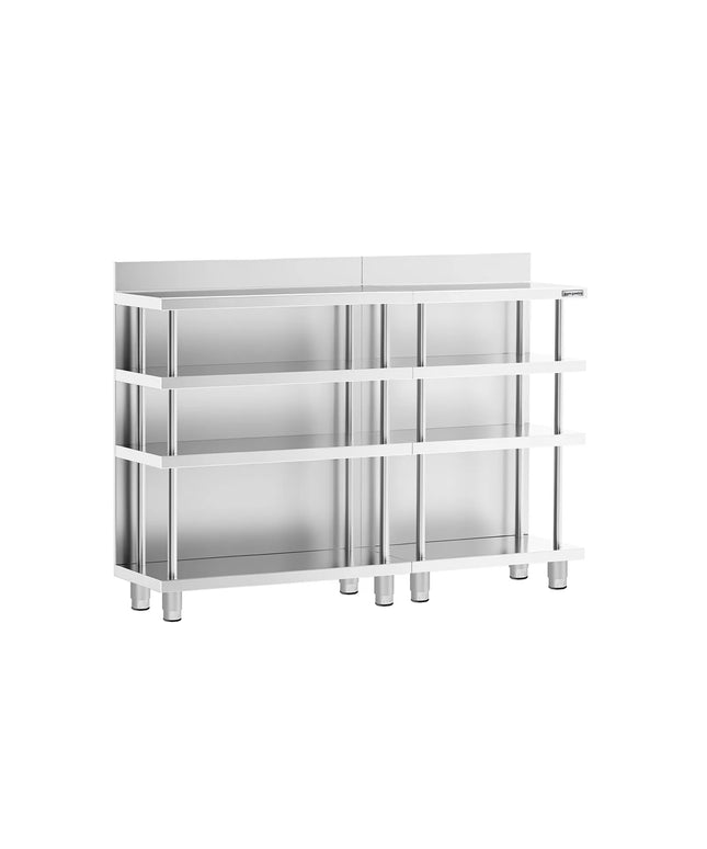 GGM Gastro Commercial Bar Work-Table - Stainless Steel - 1600x600mm