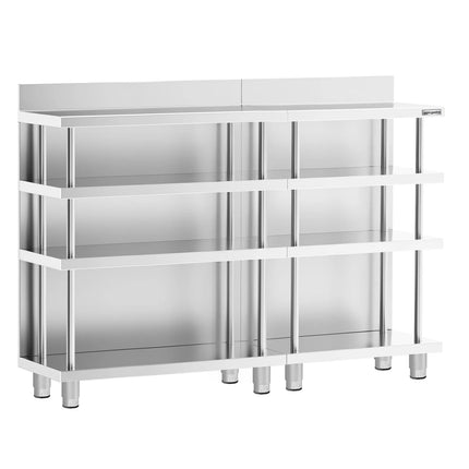 GGM Gastro Commercial Bar Work-Table - Stainless Steel - 1600x600mm