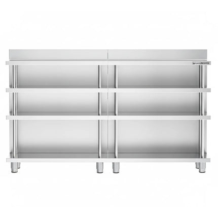 GGM Gastro Commercial Bar Work-Table - Stainless Steel - 2000x400mm