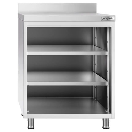 GGM Gastro Commercial Bar Work-Table - Stainless Steel - 800x600mm