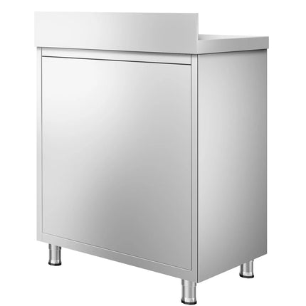 GGM Gastro Commercial Bar Work-Table - Stainless Steel - 800x600mm