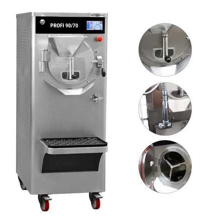 GGM Gastro Commercial  Batch Freezer - 75L/h - 11.2kW - Touchscreen - Freestanding unit