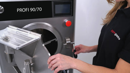 GGM Gastro Commercial  Batch Freezer - 75L/h - 11.2kW - Touchscreen - Freestanding unit