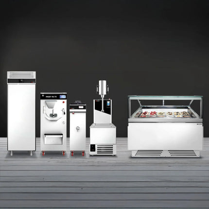 GGM Gastro Commercial  Batch Freezer - 75L/h - 11.2kW - Touchscreen - Freestanding unit