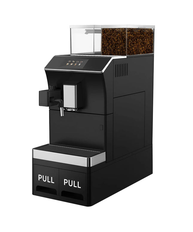 GGM Gastro Commercial Bean to Cup Coffee Machine - 16 Drink Options - 12.7 cm Touchscreen