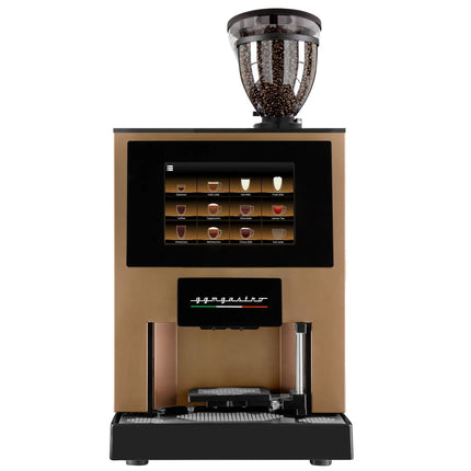 GGM Gastro Commercial Bean to Cup Coffee Machine - 30 Drink Options - 25.4 cm Touchscreen - 2 Bean Hopper(s) & 3 Instant Canister(s)