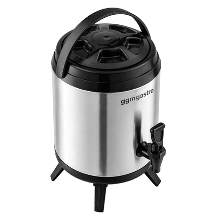 GGM Gastro Commercial Beverage Dispenser - 10 Litres - Insulated - Stainless steel