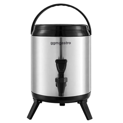 GGM Gastro Commercial Beverage Dispenser - 10 Litres - Insulated - Stainless steel
