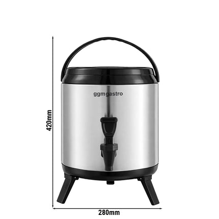 GGM Gastro Commercial Beverage Dispenser - 14 Litres - Insulated - Stainless steel