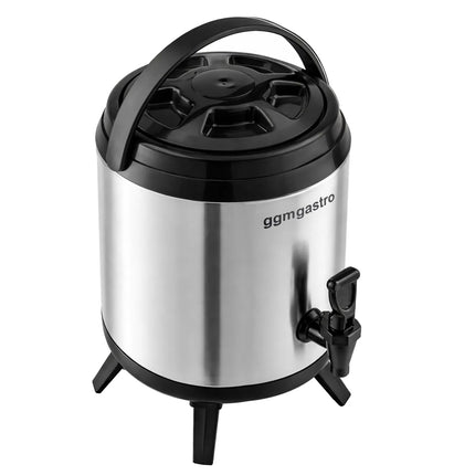 GGM Gastro Commercial Beverage Dispenser - 14 Litres - Insulated - Stainless steel