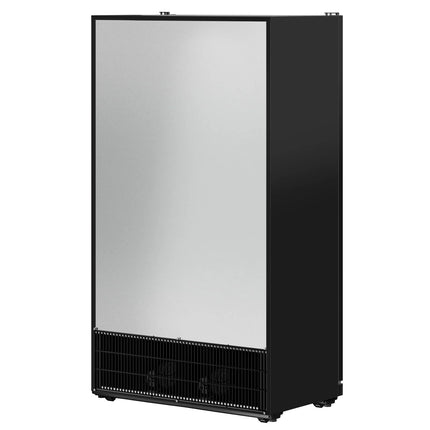 GGM Gastro Commercial Beverage Display Fridge - 1200mm - 760 Litres - with 2 hinged glass doors - LED lighting - Temperature range 1 to 10 °C - Black