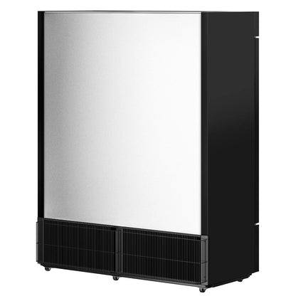 GGM Gastro Commercial Beverage Display Fridge - 1600mm - 891 Litres - with 3 hinged glass doors - Black - Temperature range 1 to 10 °C
