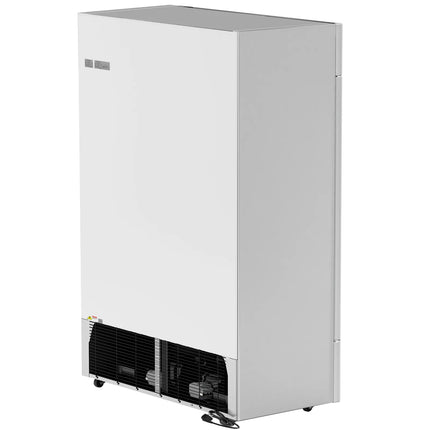 GGM Gastro Commercial Beverage Display Fridge with Illuminated Canopy - 1200mm - 1048 Litres - with 2 hinged glass doors - LED lighting - Temperature range 1 to 10 °C