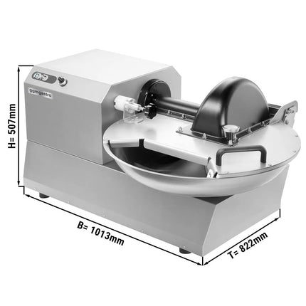 GGM Gastro Commercial Bowl Cutter - 20L - 2.387 kW - 230V - 600-2600 rpm