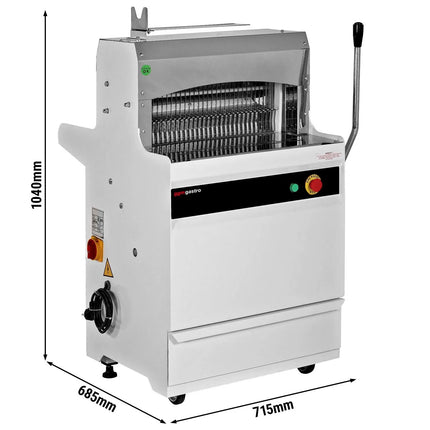 GGM Gastro Commercial Bread Slicer - Slice Thickness 10mm - 370W - 500loaves/h