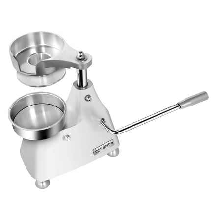 GGM Gastro Commercial Burger Press - Manual - Adjustable - 3-Size - Smooth - Ø100/130/150mm - WITHOUT Patty mould