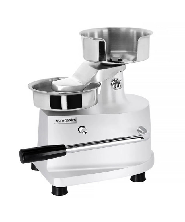 GGM Gastro Commercial Burger Press - Manual - Adjustable - Smooth - Ø130mm