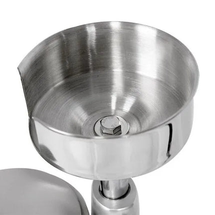 GGM Gastro Commercial Burger Press - Manual - Adjustable - Smooth - Red - Ø100mm - WITHOUT Patty mould