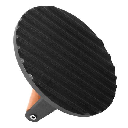 GGM Gastro Commercial Burger Press - Manual - Ribbed - Cast Iron - Ø175mm - WITHOUT Patty mould