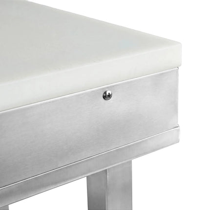 GGM Gastro Commercial Butcher Block - Stainless Steel | Polyethylene (HDPE) - 500x500mm
