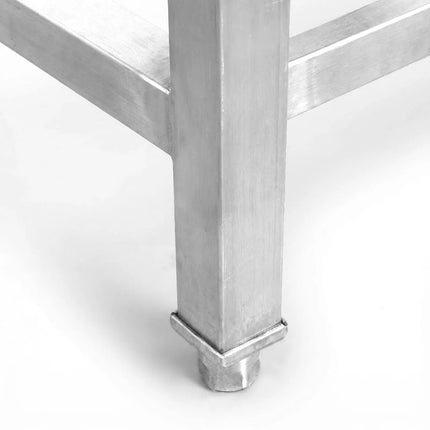 GGM Gastro Commercial Butcher Block - Stainless Steel | Polyethylene (HDPE) - 500x500mm