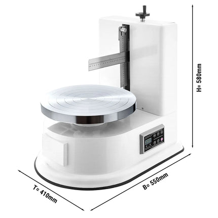 GGM Gastro Commercial Cake Icing & Spreading Machine - 60W - White