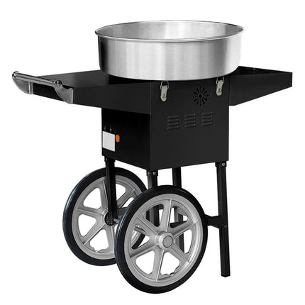 GGM Gastro Commercial Candy Floss Machine - Ø520mm - 1.08kW - Black