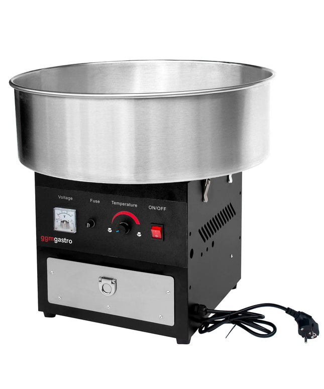 GGM Gastro Commercial Candy Floss Machine - Ø520mm - 950W - Black