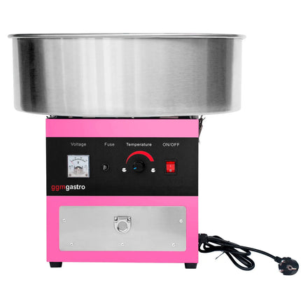 GGM Gastro Commercial Candy Floss Machine - Ø520mm - 950W - Pink
