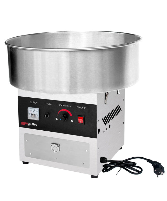 GGM Gastro Commercial Candy Floss Machine - Ø520mm - 950W - Stainless Steel