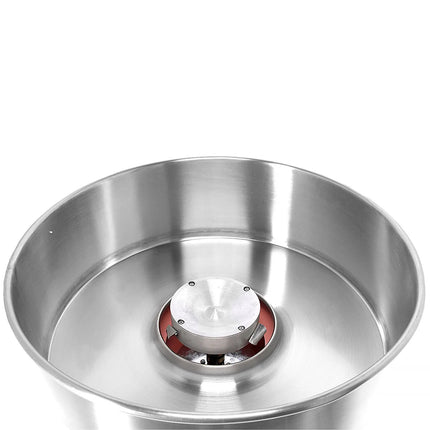 GGM Gastro Commercial Candy Floss Machine - Ø520mm - 950W - Stainless Steel - with Sneeze Guard