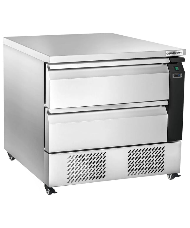 GGM Gastro Commercial Chef Base - +2 to +8°C - 905mm - 2 Drawer - 4x GN 1/1