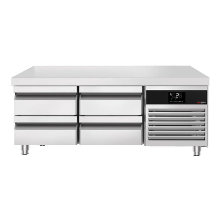 GGM Gastro Commercial Chef Base PREMIUM - -2 to +8°C - 1400mm - 4 Drawer