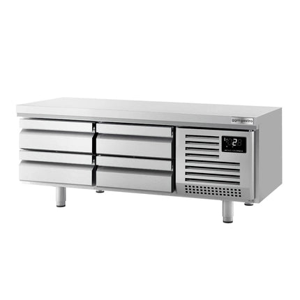 GGM Gastro Commercial Chef Base PREMIUM PLUS - -2 to +8°C - 1600mm - 4 Drawer - 4x GN 1/1