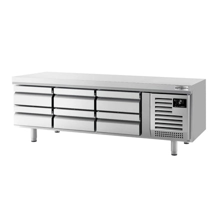 GGM Gastro Commercial Chef Base PREMIUM PLUS - -2 to +8°C - 2000mm - 6 Drawer - 6x GN 1/1
