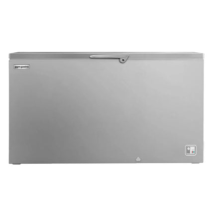 GGM Gastro Commercial Chest Freezer - 1504x695mm - 466 L - Stainless Steel Lid - For UK