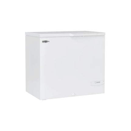 GGM Gastro Commercial Chest Freezer - 984x700mm - 227 L - Plastic Lid - incl. separating grid - For UK