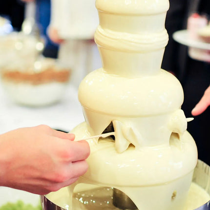 GGM Gastro Commercial Chocolate Fountain - Cascade Waterfall - 5-Tier - Capacity: 6kg - 280W - Height: 700mm