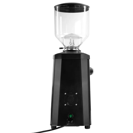 GGM Gastro Commercial Coffee Grinder - 1.2kg - Ø 65mm Flat Burrs - Portafilter-Activated - On Demand - Direct to Portafilter - Black