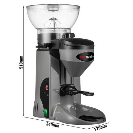 GGM Gastro Commercial Coffee Grinder - 1kg - On Demand - Direct to Portafilter - Grey