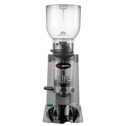 GGM Gastro Commercial Coffee Grinder - 2kg - 63dB - with Dispenser (Doser) - Grey