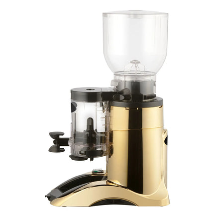 GGM Gastro Commercial Coffee Grinder - 2kg - with Dispenser (Doser) - Gold