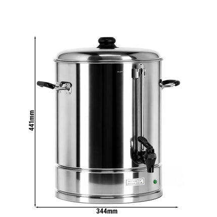 GGM Gastro Commercial Coffee Percolator - Manual Fill - 10L - 1.5kW - approx 15379 ml