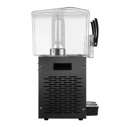 GGM Gastro Commercial Cold Drinks Dispenser - 3x polycarbonate tanks with tap - 3x 10 Litres - 600W - Black - incl. drip tray